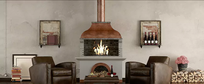 Thelin Hearth Products Providence Pellet Insert Fireplace Installation in Melrose Park, IL