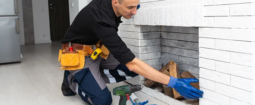 Fireplace Damaged Damper Frame Repair Services in Melrose Park, Illinois